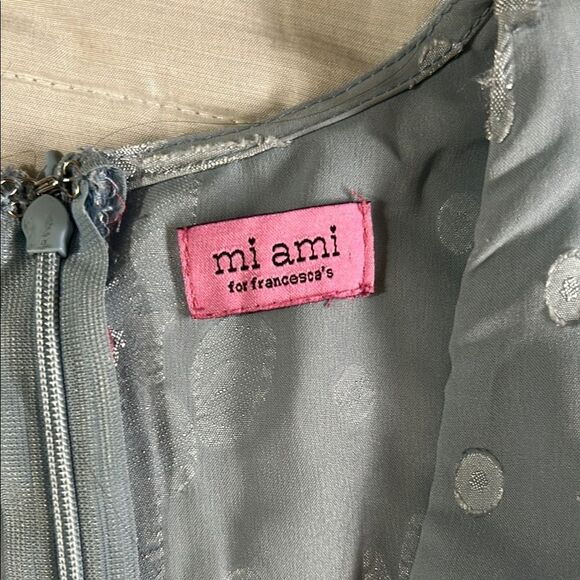 Blue Floral Long Sleeve Romper mi ami size M - Picture 2 of 7